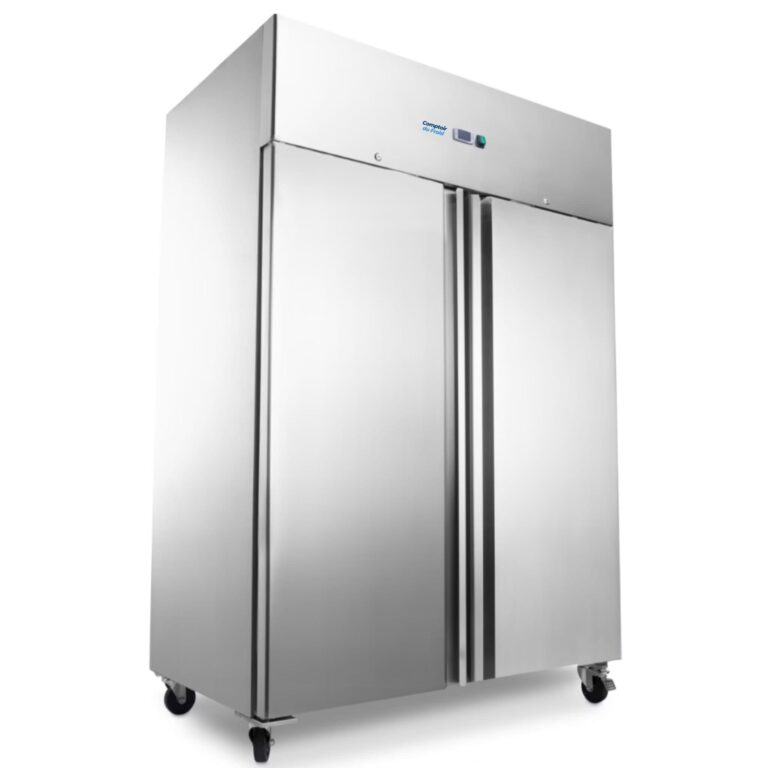 Accueil 2 Armoire réfrigérée positive double porte 1200L GN 2 1 inox
